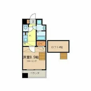 ピュアレジデンス【3階】の間取り