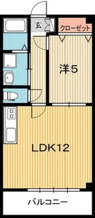 高知県高知市薊野南町【マンション】の間取り