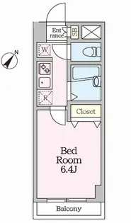 エスティメゾン南行徳【2階】の間取り