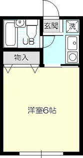 クリスタルハイツVI【1階】の間取り