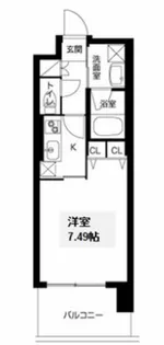 アーバネックス西長堀【11階】の間取り