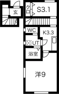 LebeL vier【2階】の間取り