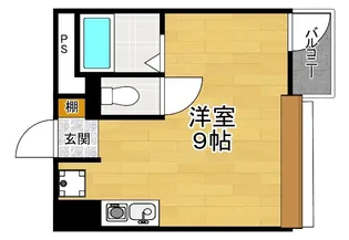 ベルトピア御殿山【4階】の間取り