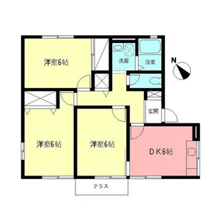 アトリオA【1階】の間取り