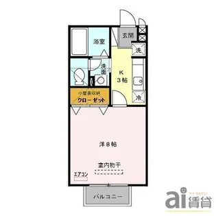 埼玉県富士見市羽沢2【アパート】の間取り