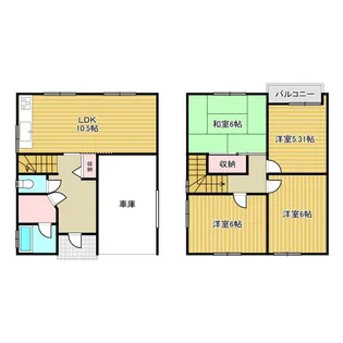 奈良県奈良市南紀寺町3【一戸建】の間取り