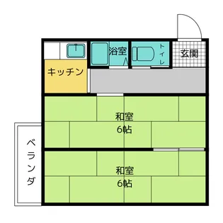 いろはビル【4階】の間取り