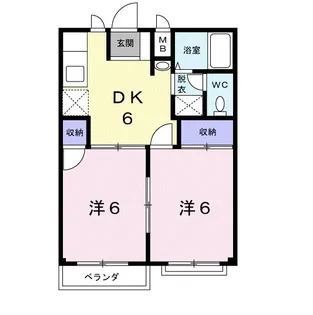 美宝 3【1階】の間取り