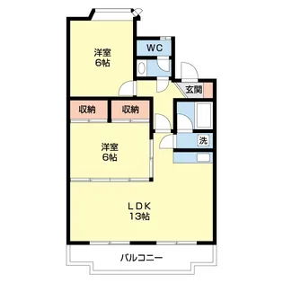 メゾン・ド・コスモ【1階】の間取り