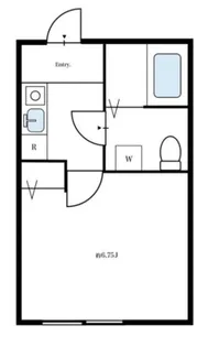 神奈川県相模原市中央区相模原7【アパート】の間取り