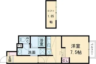 あんしん+奥本町08-1085【1階】の間取り
