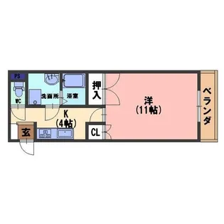 スイートドリーム城北【2階】の間取り