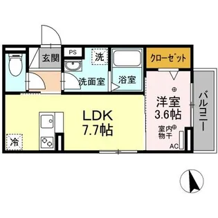 Radius V【2階】の間取り