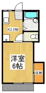 リベール大久保【1階】の間取り