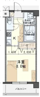 しゃとれ山手町【2階】の間取り