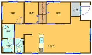沖縄県うるま市勝連南風原【一戸建】の間取り