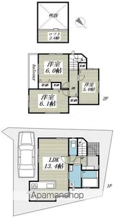 埼玉県狭山市大字北入曽【一戸建】の間取り