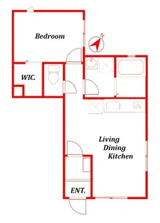 ディアテラス【1階】の間取り