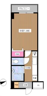 ウィング21【4階】の間取り