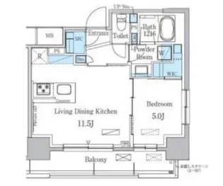 東京都墨田区向島1【マンション】の間取り
