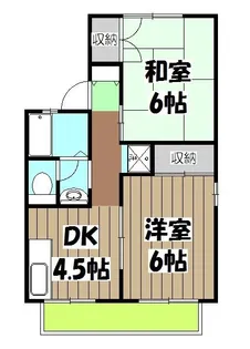 セジュール藤【1階】の間取り
