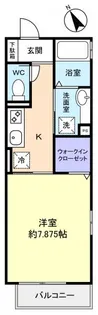プレセアS【2階】の間取り