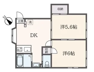 グリーンヒル【1階】の間取り