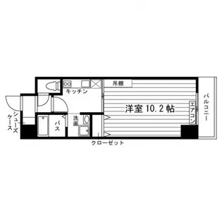 一番町プラネッツ【3階】の間取り
