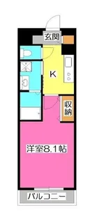 埼玉県富士見市大字水子【マンション】の間取り