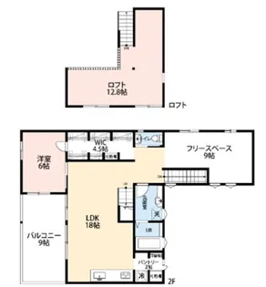 千葉県我孫子市本町1【一戸建】の間取り
