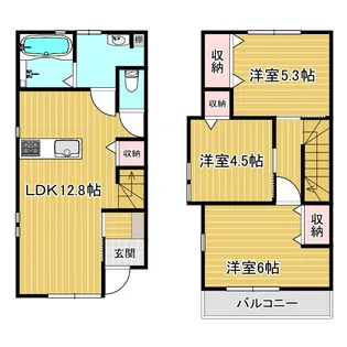 ウィングコート本町の間取り