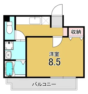 メゾン・エイム【3階】の間取り