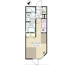 LEGALAND SENGOKU Cross【2階】の間取り