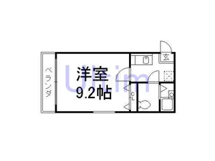 メゾンメロディア【4階】の間取り
