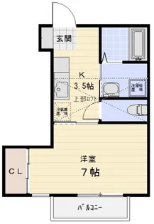 リアン【1階】の間取り
