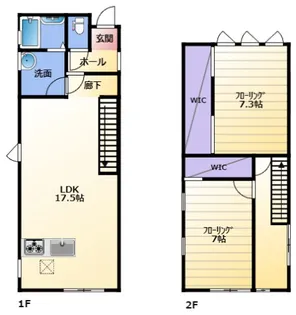 静岡県浜松市中央区蜆塚4【一戸建】の間取り