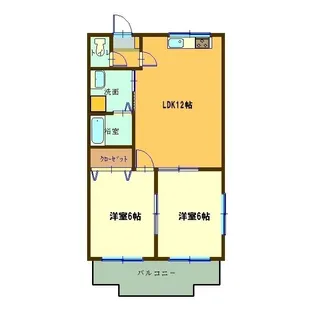 You&Me西条【2階】の間取り