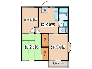 ファミーユK【2階】の間取り