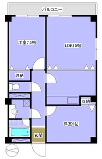 APARTMENT KA-YA 田園調布【2階】の間取り