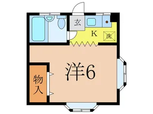 ヴェルメゾンひばりヶ丘【2階】の間取り