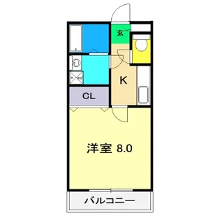 アーバンビレッジ III【2階】の間取り