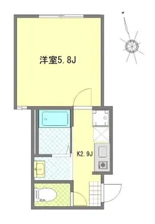サザンロード西ヶ原【1階】の間取り