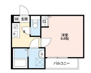 千葉県千葉市花見川区花園1【アパート】の間取り