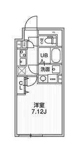東京都新宿区早稲田南町【マンション】の間取り