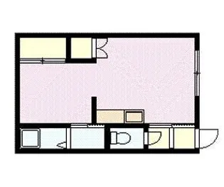 ハイツリバプール【2階】の間取り
