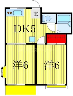 グランデュール永井【1階】の間取り