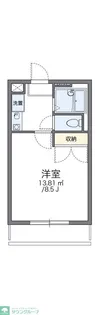 レオパレスレストI【2階】の間取り