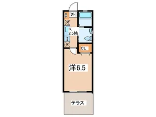 カーサヴェール玉川学園【1階】の間取り