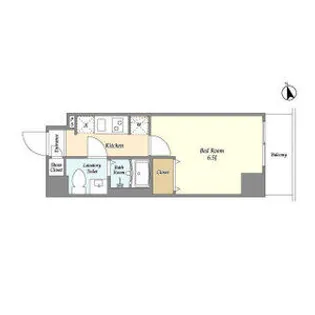 アルファコート西川口27【4階】の間取り