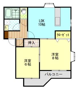 Sakura A【1階】の間取り